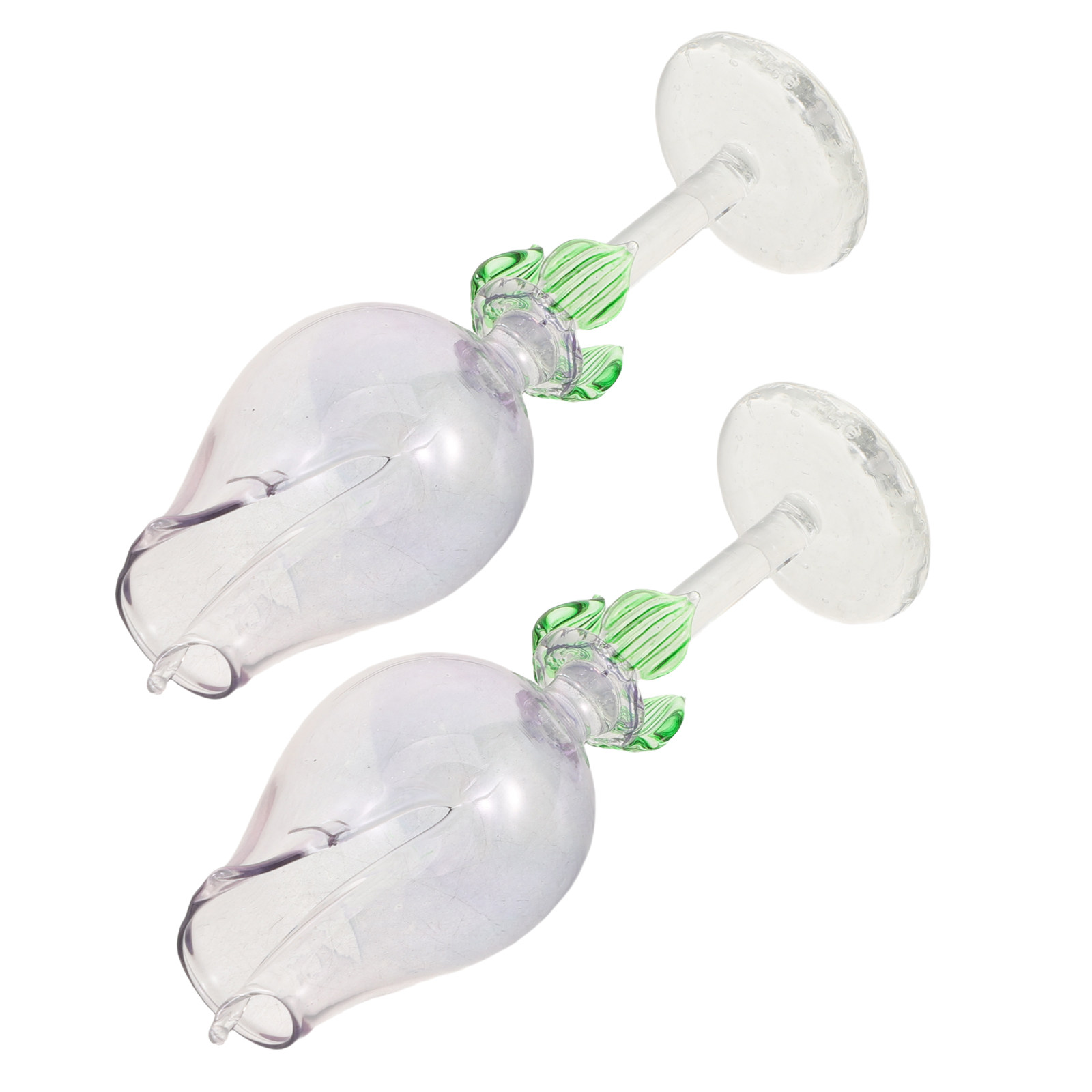 Aromatherapy Diffuser - 2Pcs Glass Essential Oil Diffuser Flower