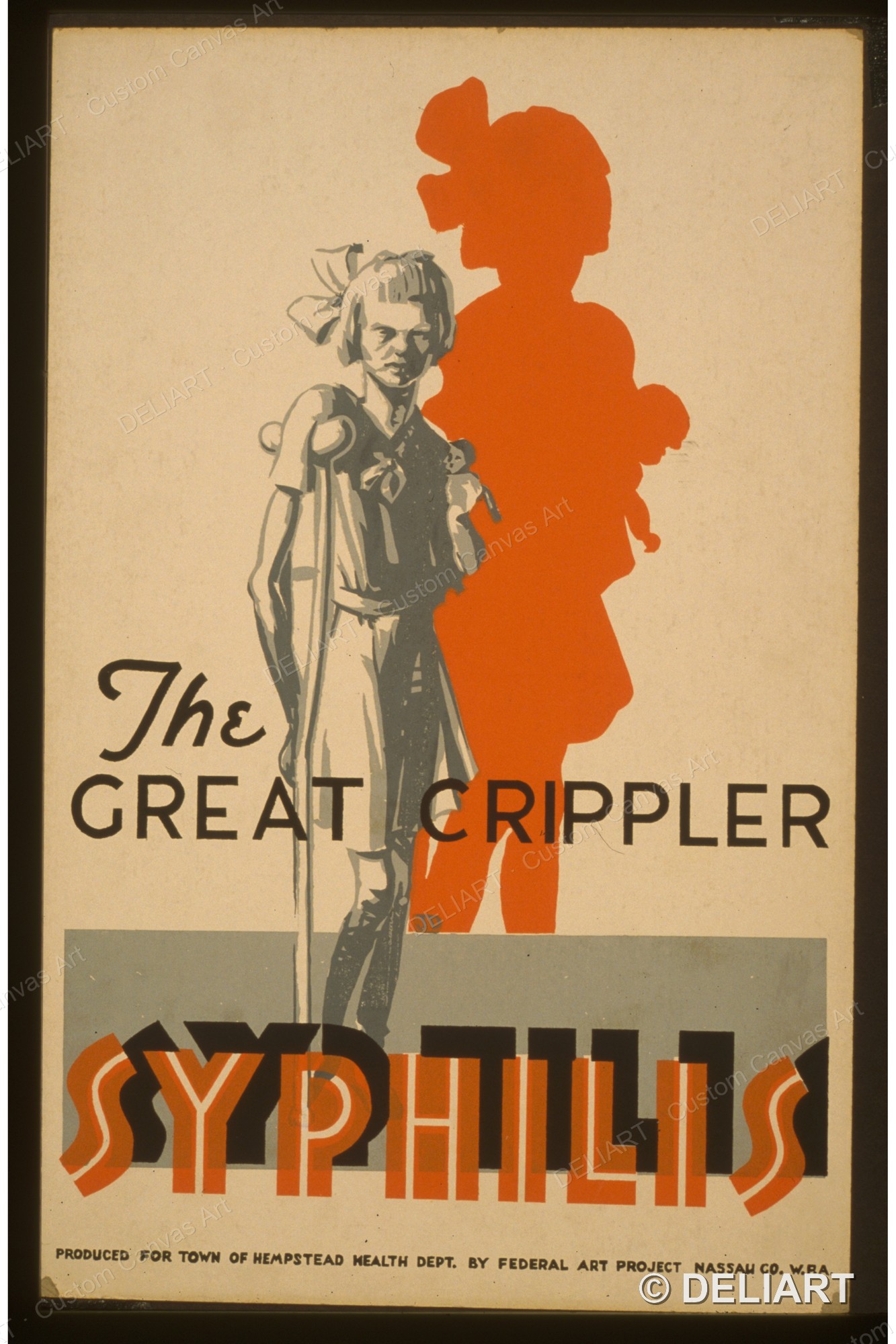 Health & Wellness Of Carmel - The great crippler - syphilis Vintage