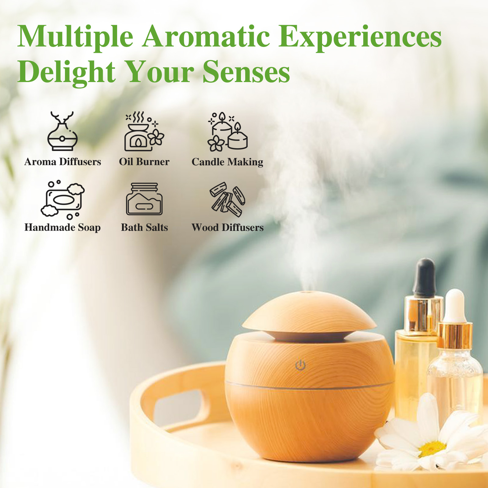 PHATOIL 10PCS Fruit Fragrance  - Aromatherapy Diffuser recension och pris