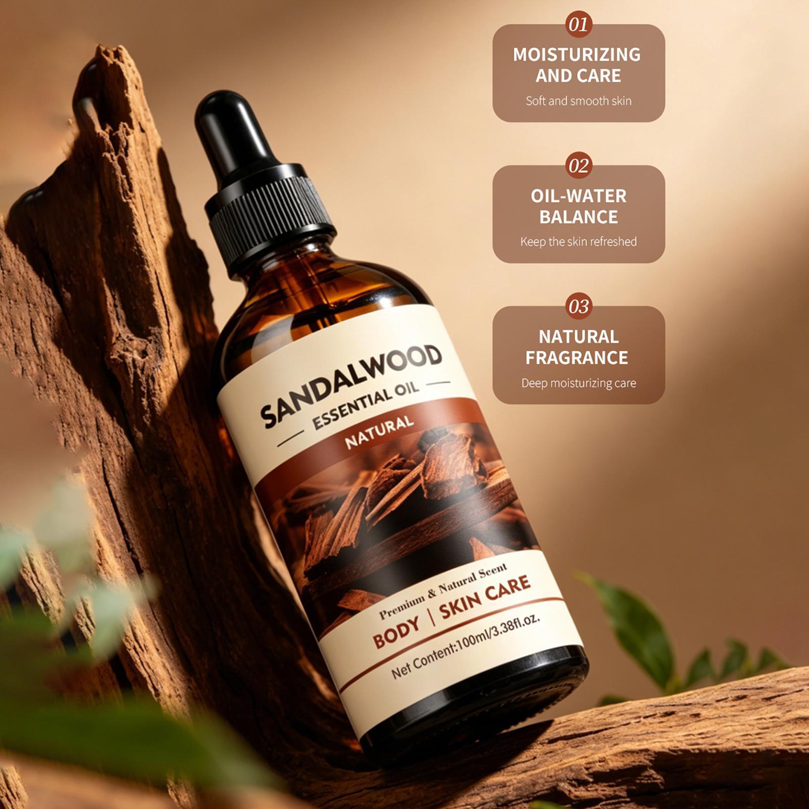 Sandalwood Fragrance Oil 100ml - Aromatherapy Diffuser recension och pris